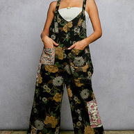 Vintage Washed Denim Overalls