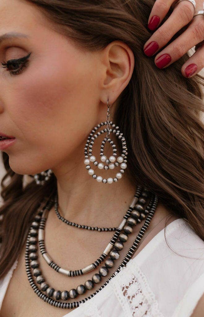 5mm Saucer Desert Pearl Necklaces