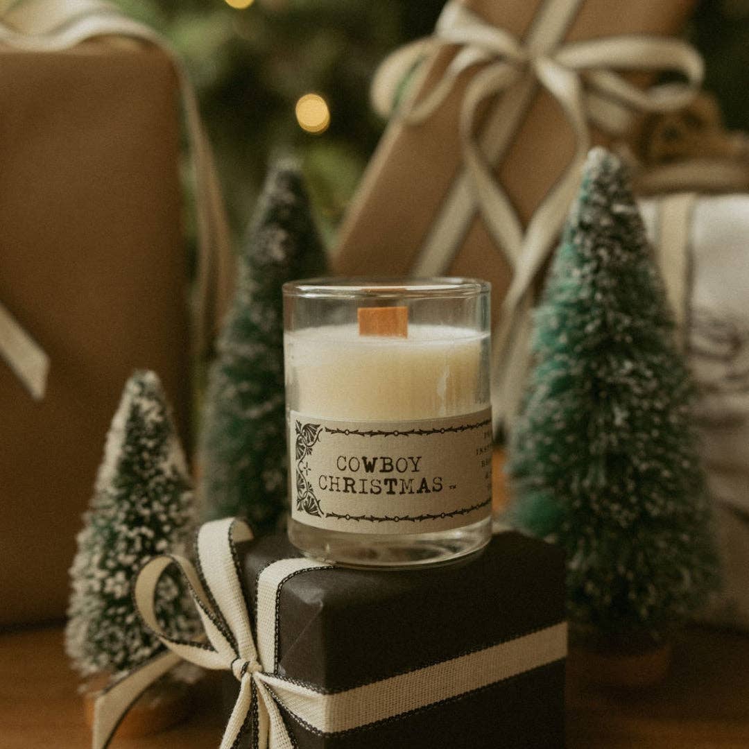Cowboy Christmas Candle 2 oz. - Drifter