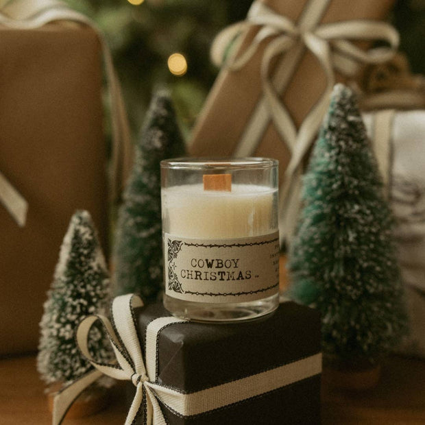 Cowboy Christmas Candle 2 oz. - Drifter