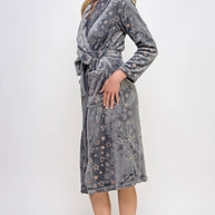 Estelle Metallic Star Robe