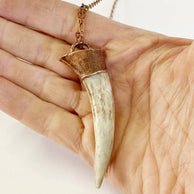 Naturally Shed Antler Necklace