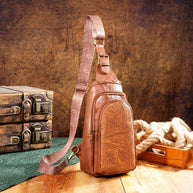 Printed Boho Crossbody Bag