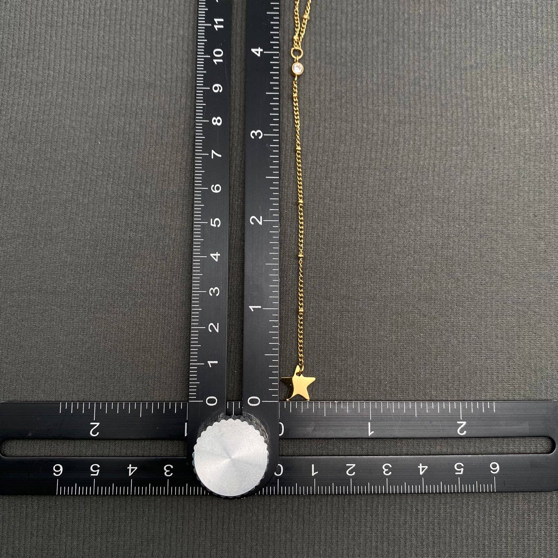 18K GP SS 3-layer Chain Necklace