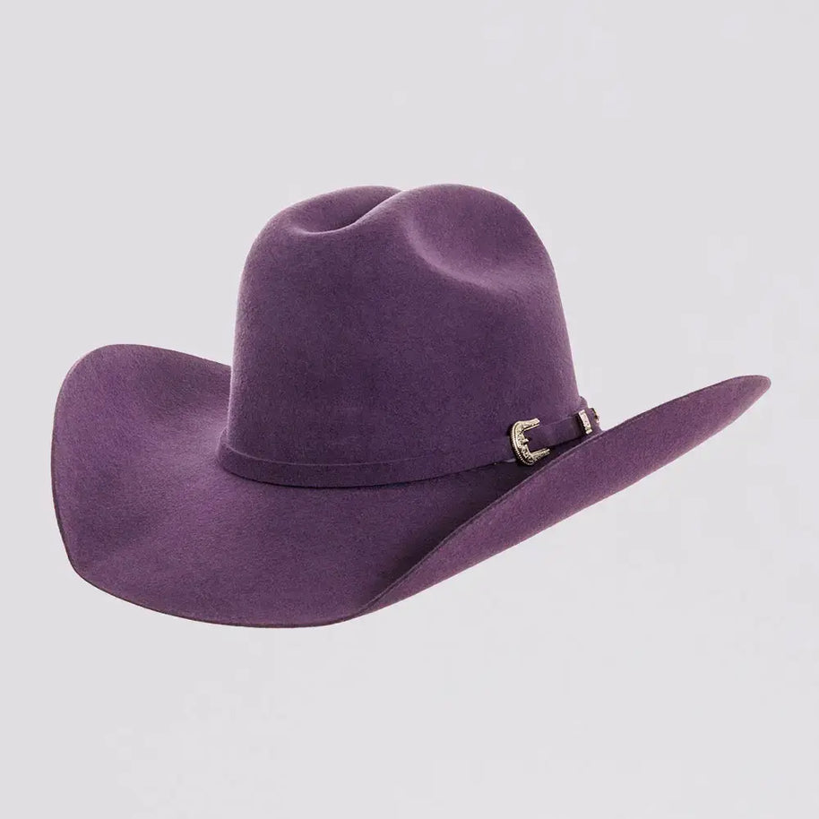 100% Wool Felt Western Cowboy Hat - Style Cattleman