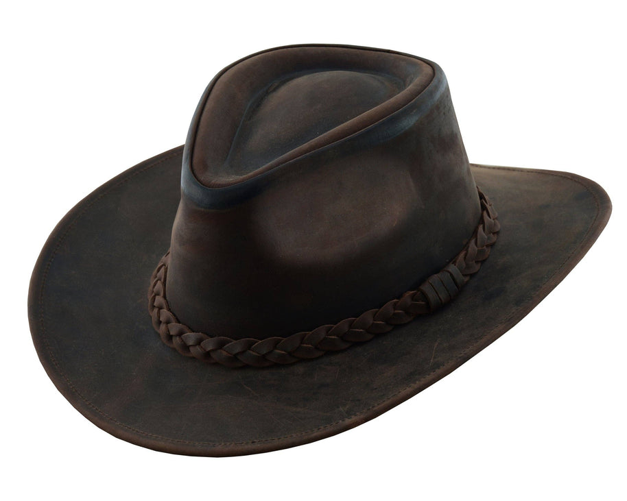 THUNDER Leather Cowboy Hat