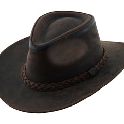 THUNDER Leather Cowboy Hat