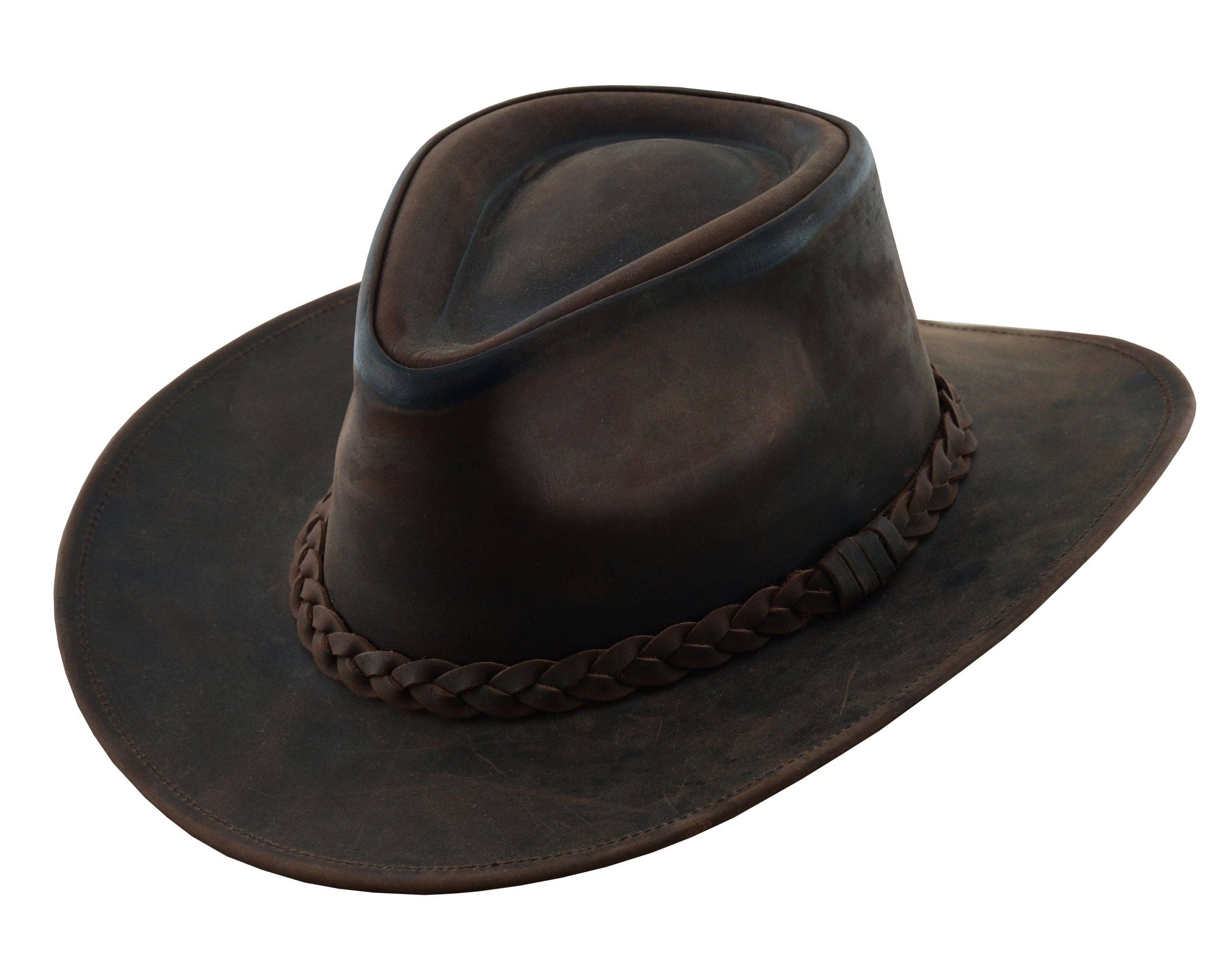 THUNDER Leather Cowboy Hat