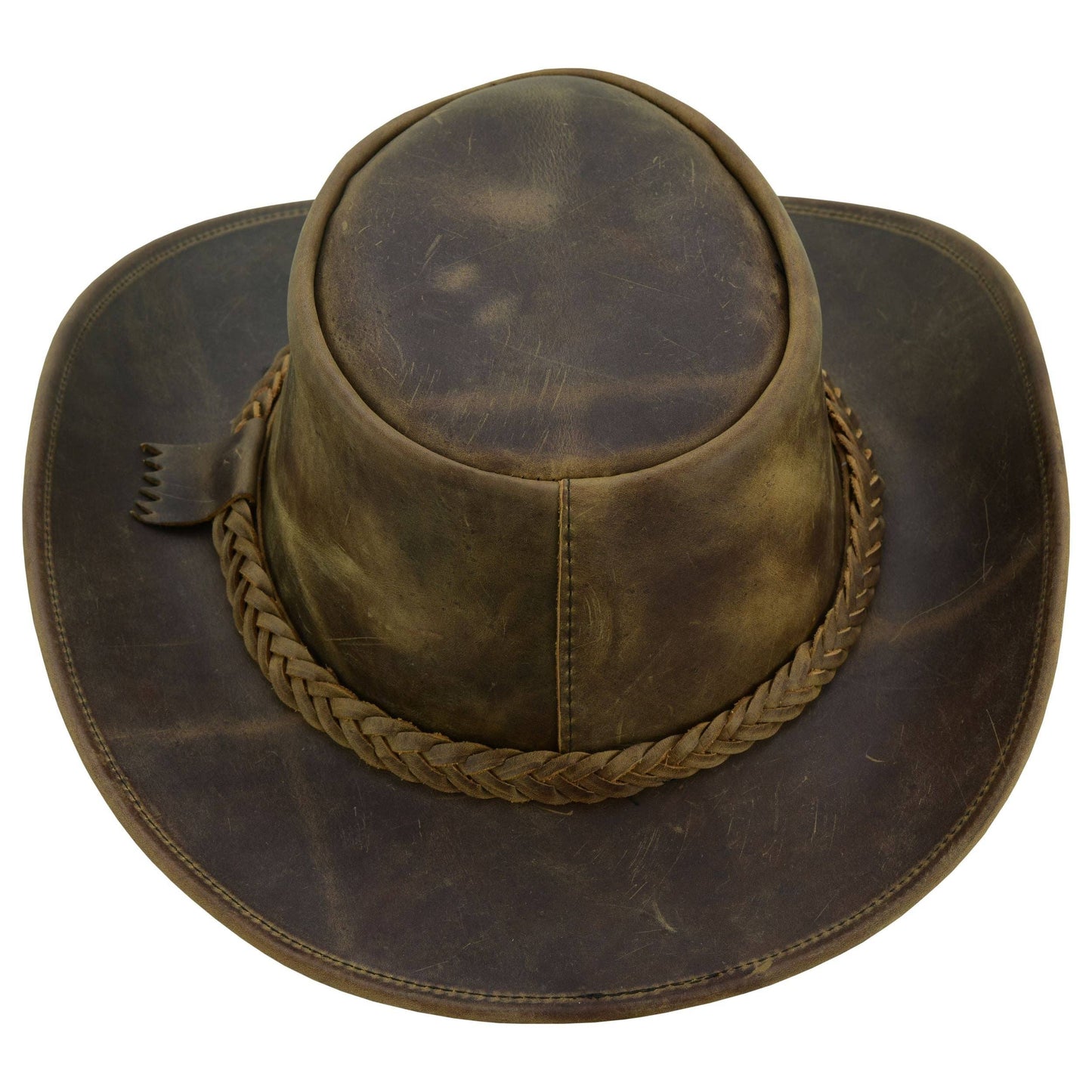 Rodeo Leather Outback Hat