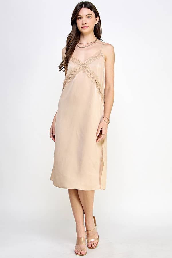 Satin Slip Dress