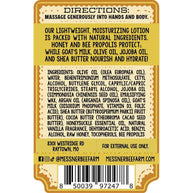Honeysuckle Vanilla - Milk and Honey Lotion - 2oz Travel