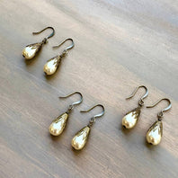 Classic Antique Pearl Drop Earring