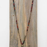 Suki Necklace - Fire Agate