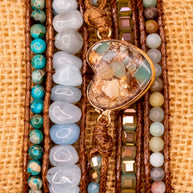 Heart Wrap Bracelet