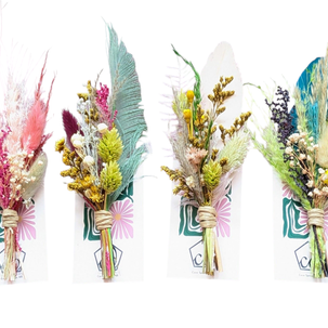 Florals and Feathers Hat pins - Bold Colors