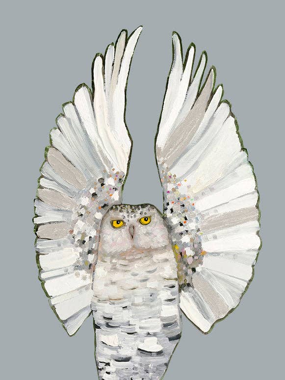 Owl Ballet Canvas Wall Art