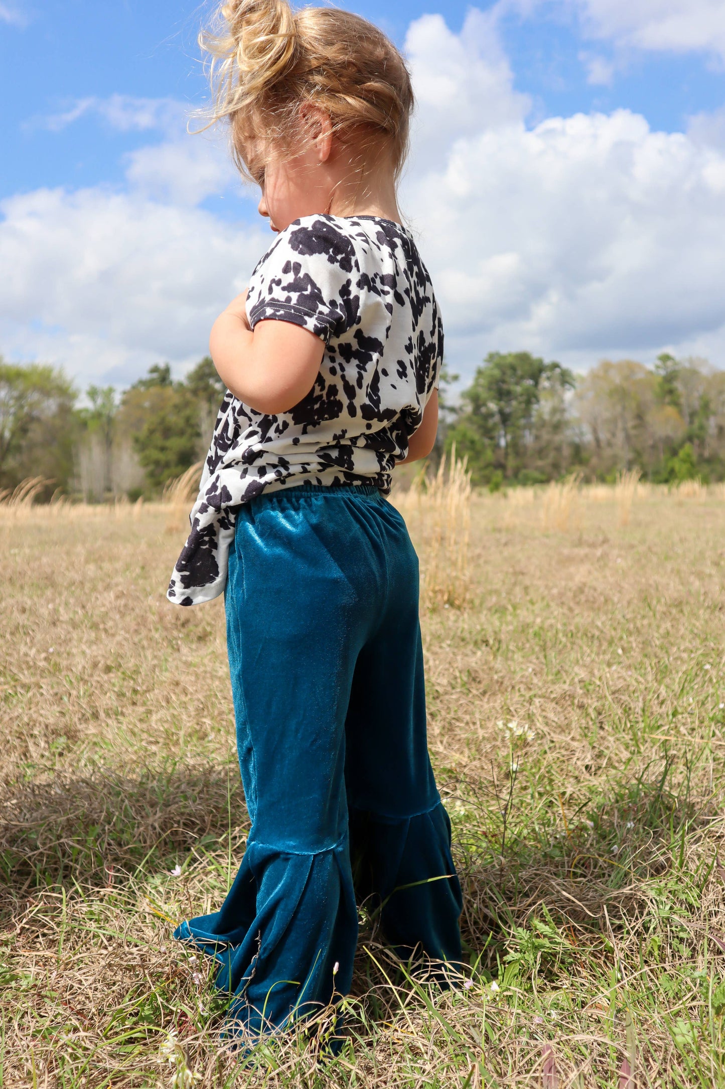 Velvet Kids Bell Bottom Pants