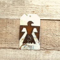 Thunderbird Rustic Native Metal Hat Pin made in the USA