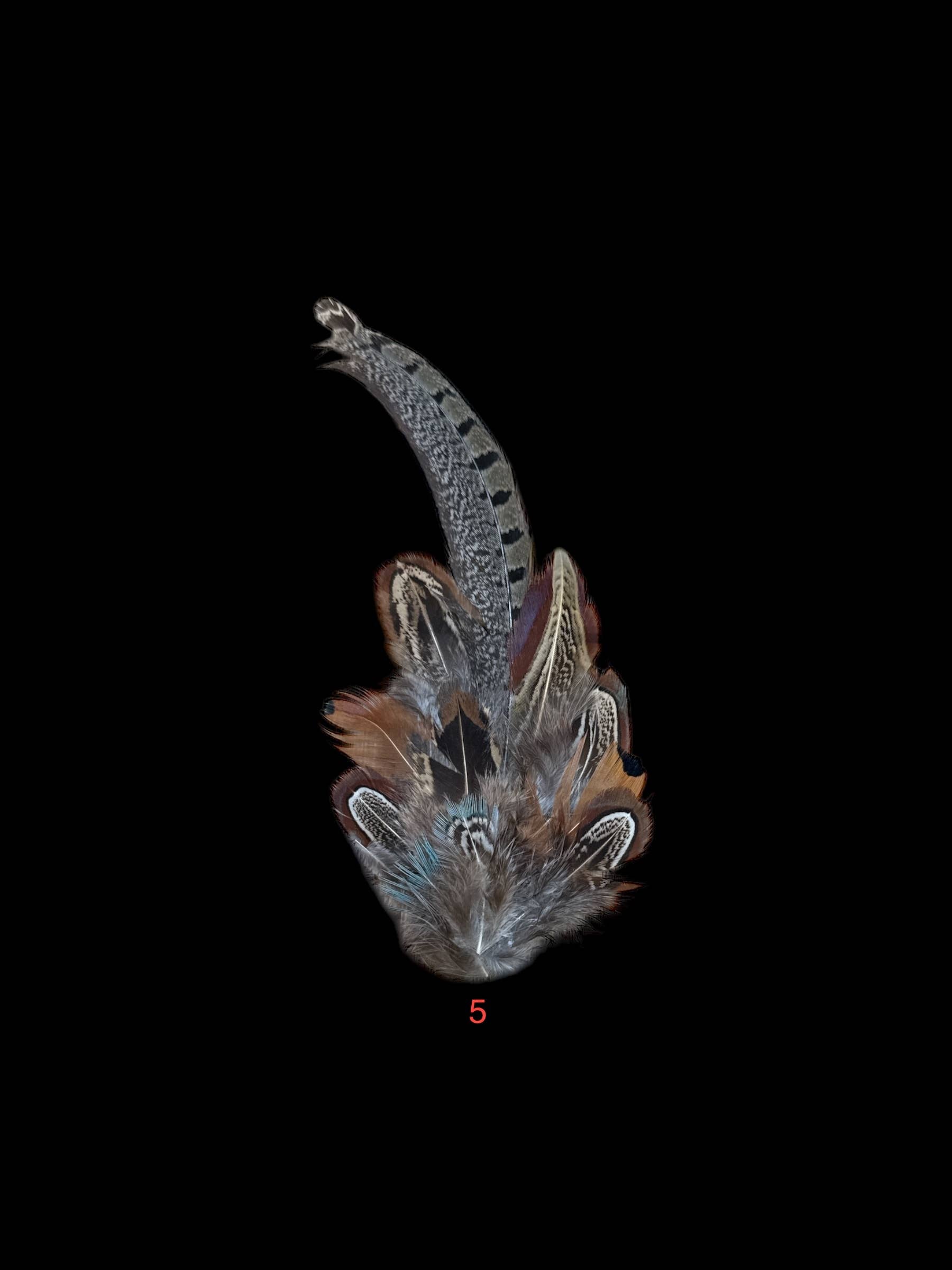 Decorative Side Hat Feathers