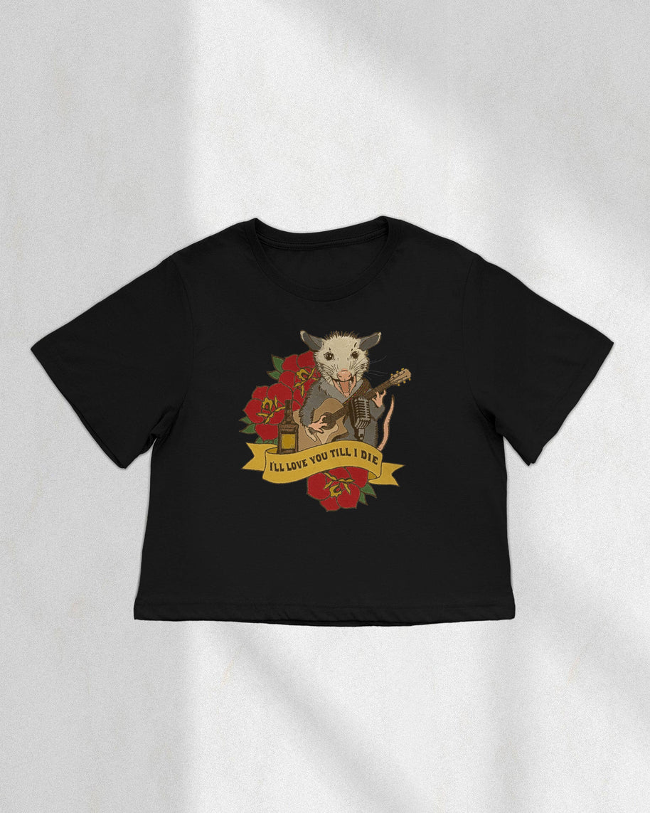 George Jones Boxy Crop Top