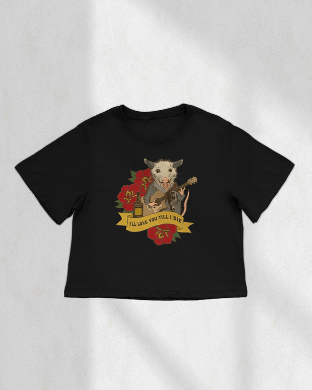 George Jones Boxy Crop Top