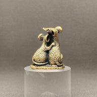 Mouse Brass Figurine
