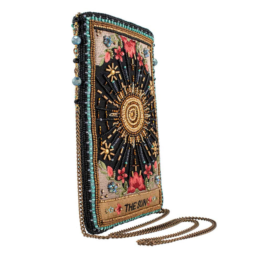 Hand Beaded Shine On Crossbody Phone Bag