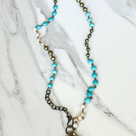 Valerie Necklace in Turquoise