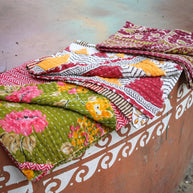 Kantha Kitchen Towel