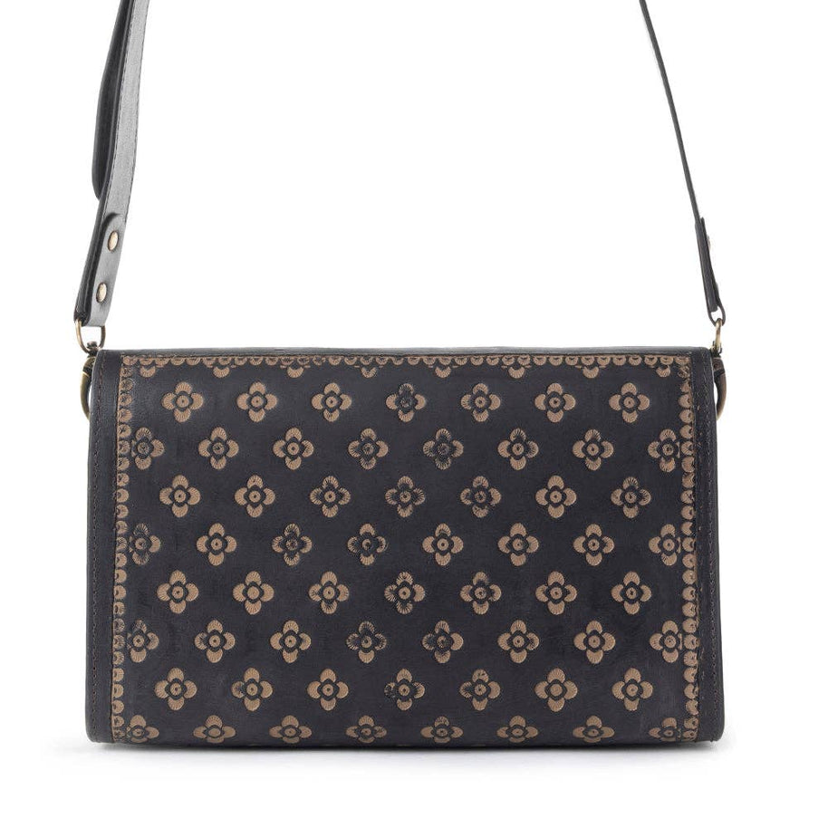 Lark Hand-Tooled Purse
