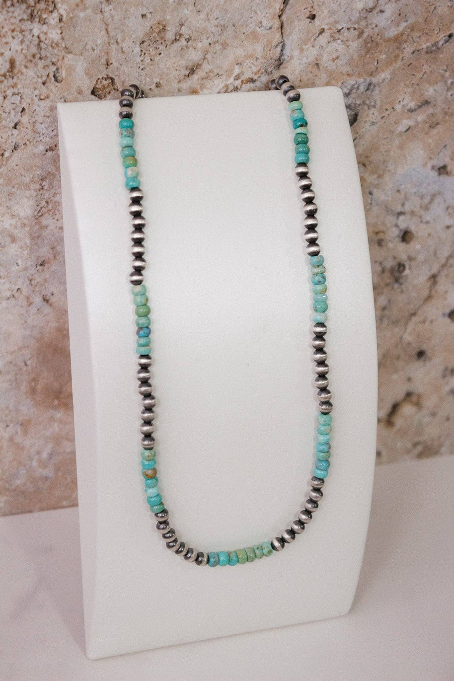 Turquoise & Desert Pearl Necklace