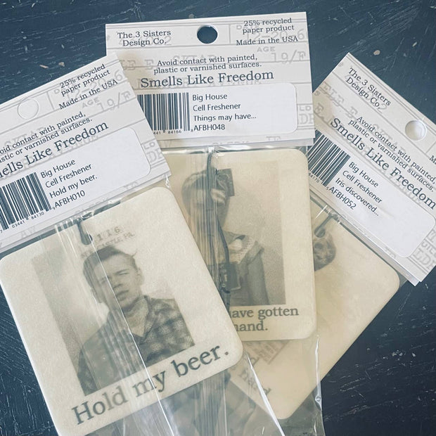 Big House Air Freshener, Car Freshener,  In Bertha's...