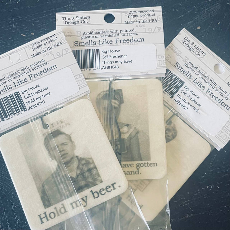 Big House Air Freshener, Car Freshener, Melvin wanted to...