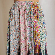 Boho Maxi Handkerchief Skirt