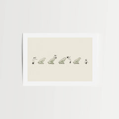 Western Leapfrog Art Print