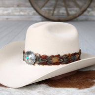 Telluride Feather Hat Band