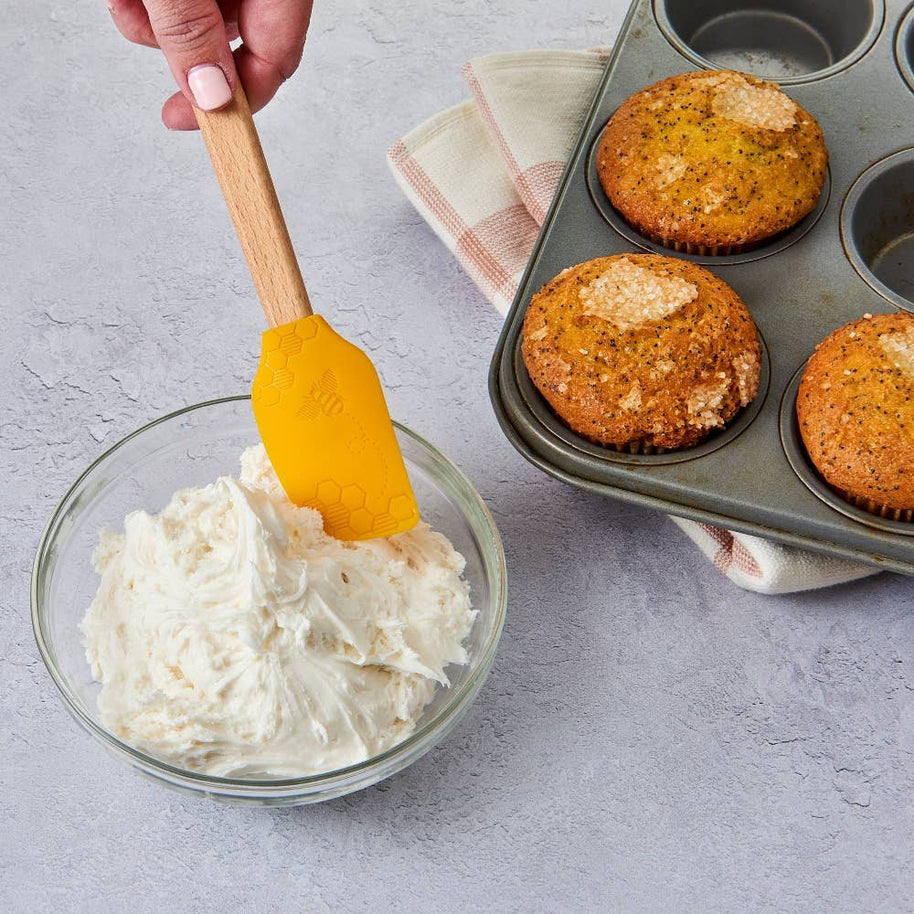 Honey Bee Silicone Spatula - Small