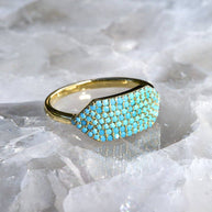 Turquoise ID Ring