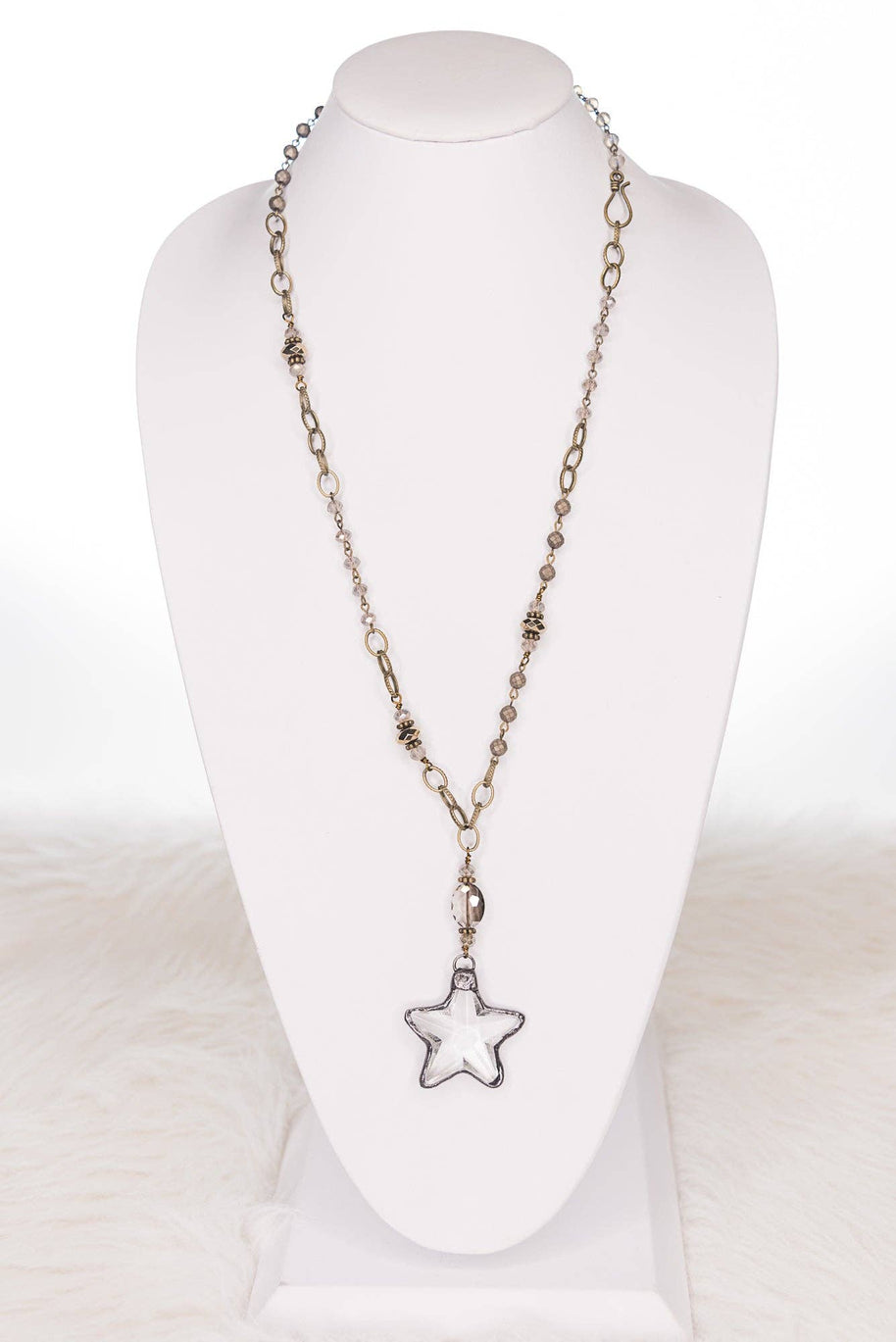 Shooting Star Necklace (Long)