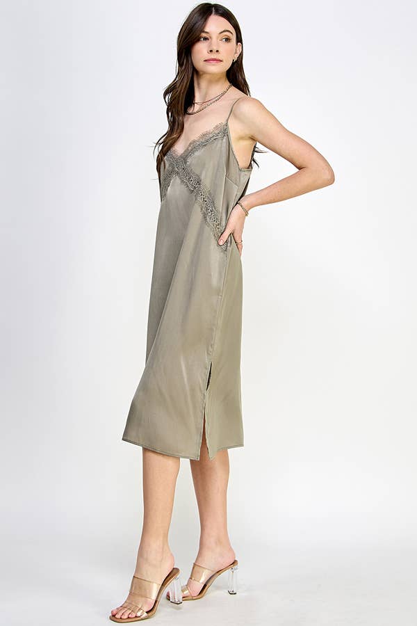Satin Slip Dress