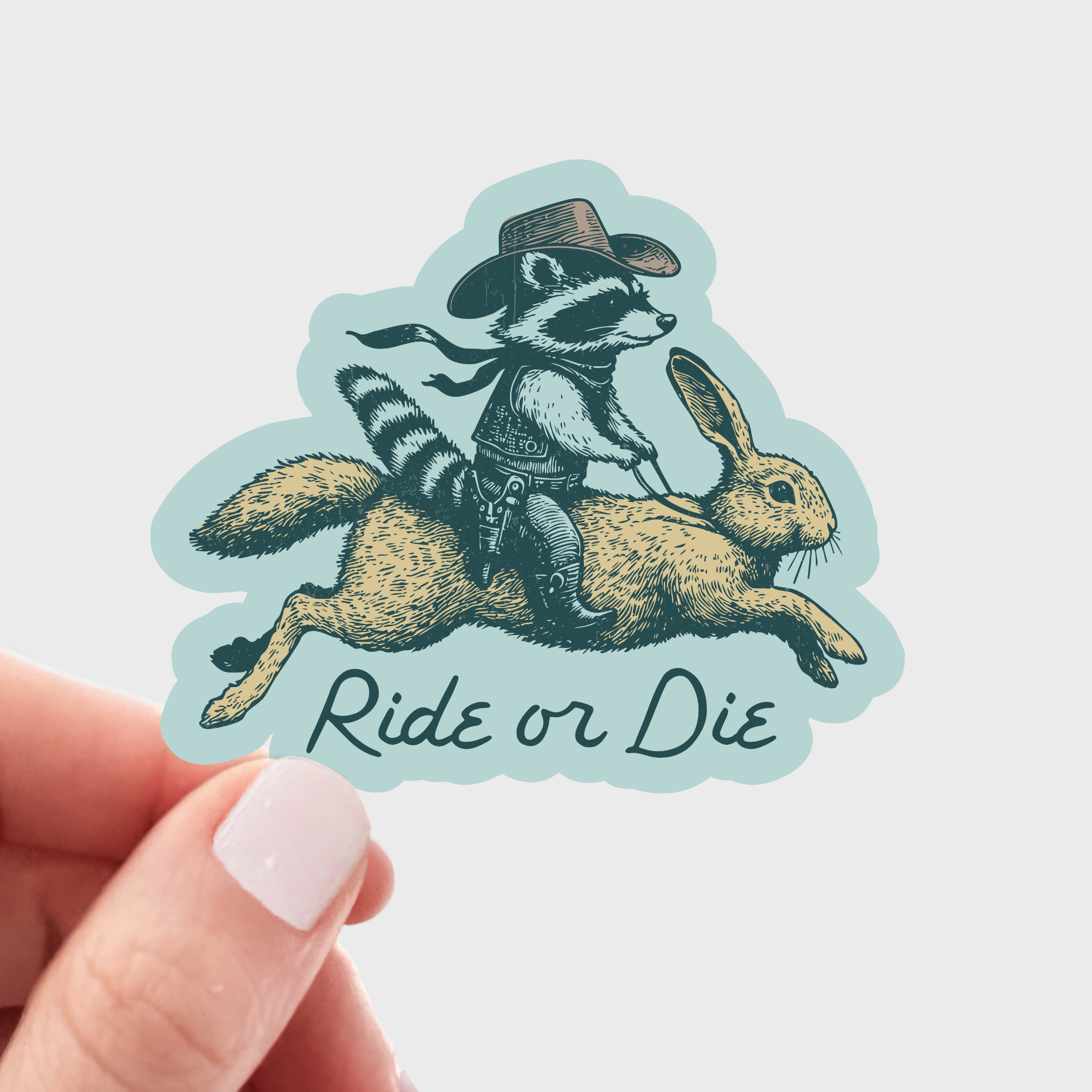 Ride or Die Sticker