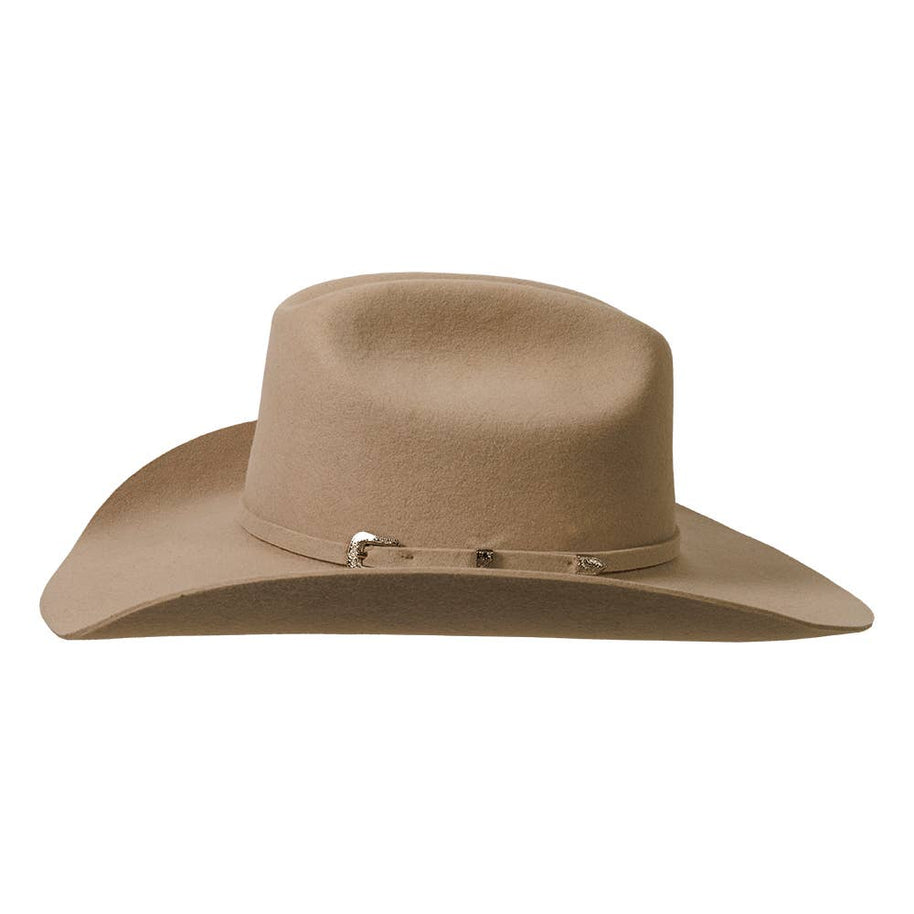 100% Wool Felt Western Cattleman hat