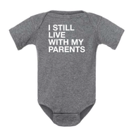 Live with Parents Onesie