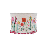 Cotton WILD FLOWERS Lampshade