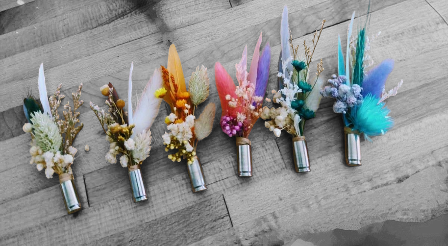 The Mini Pinny - Mini bullet casing hat pin