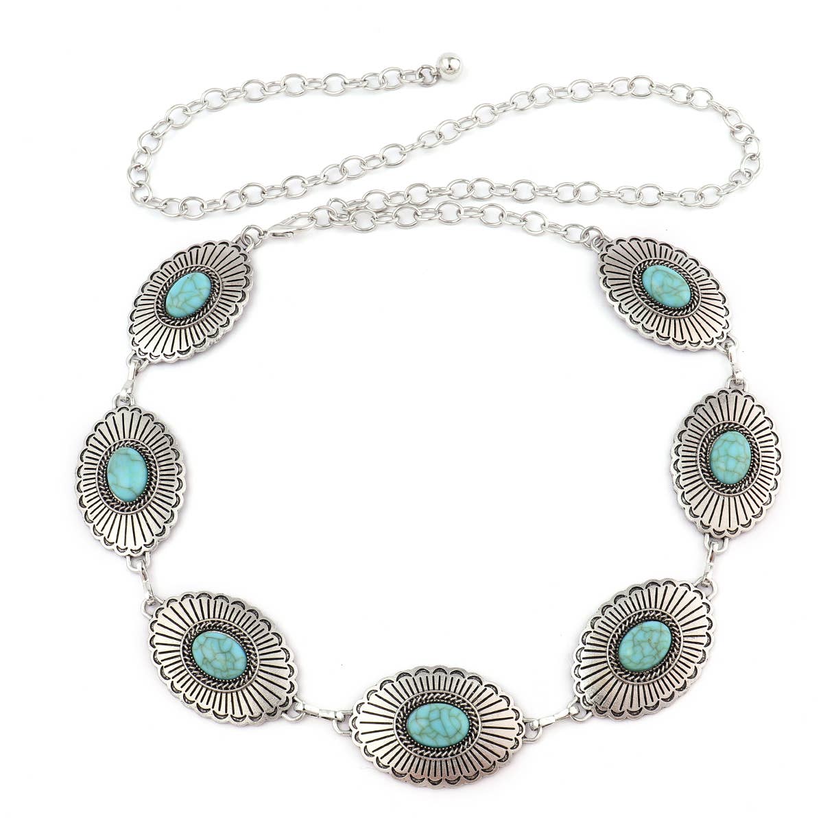 Antique SILVER with Turquoise