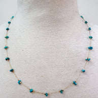Laura Necklace- Turquoise
