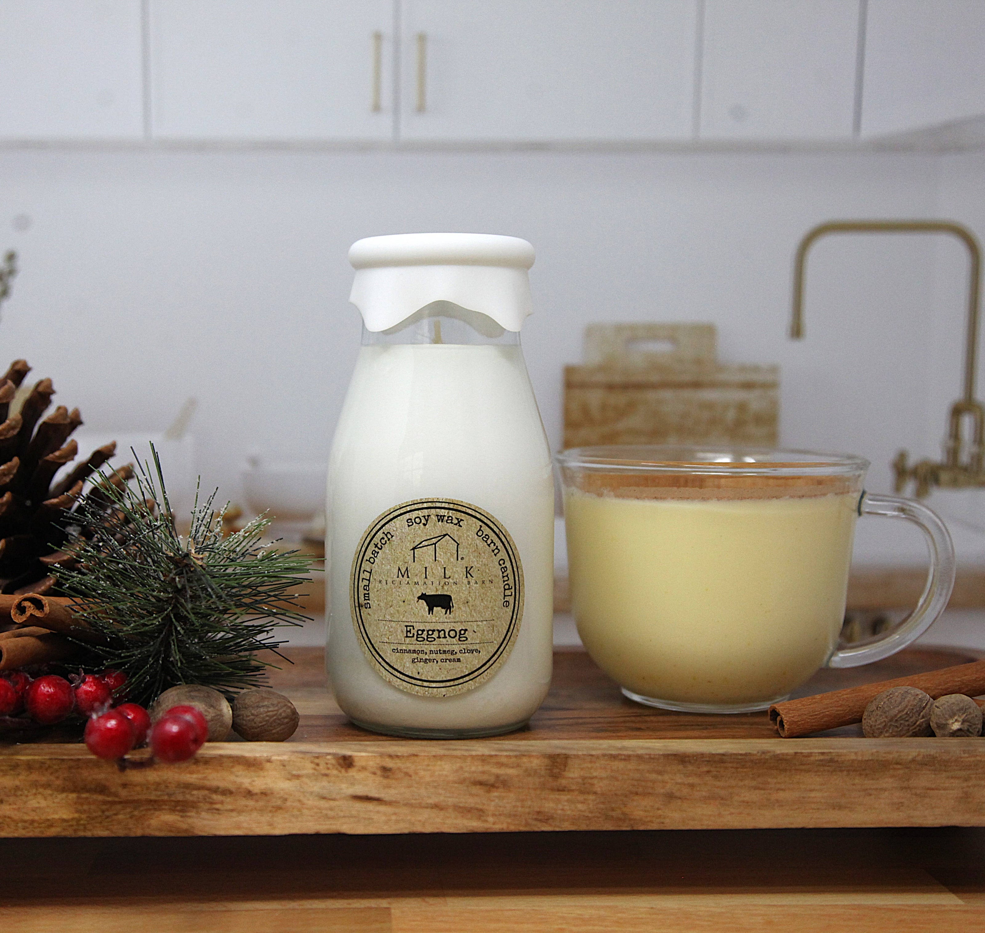 Milk Bottle Candle 13 oz