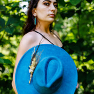 Florals and Feathers Boho Western Hat Pins