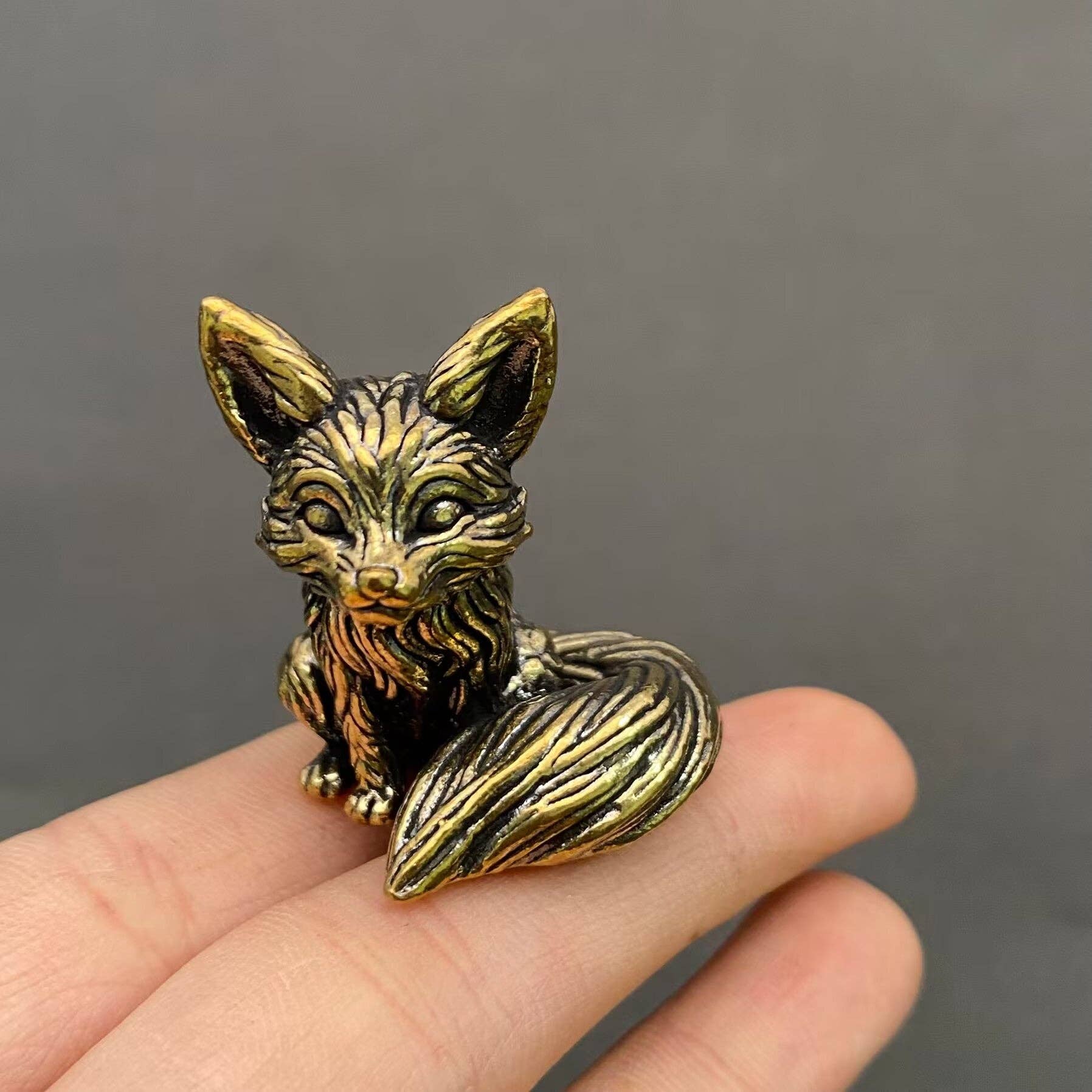 Brass Little Fox